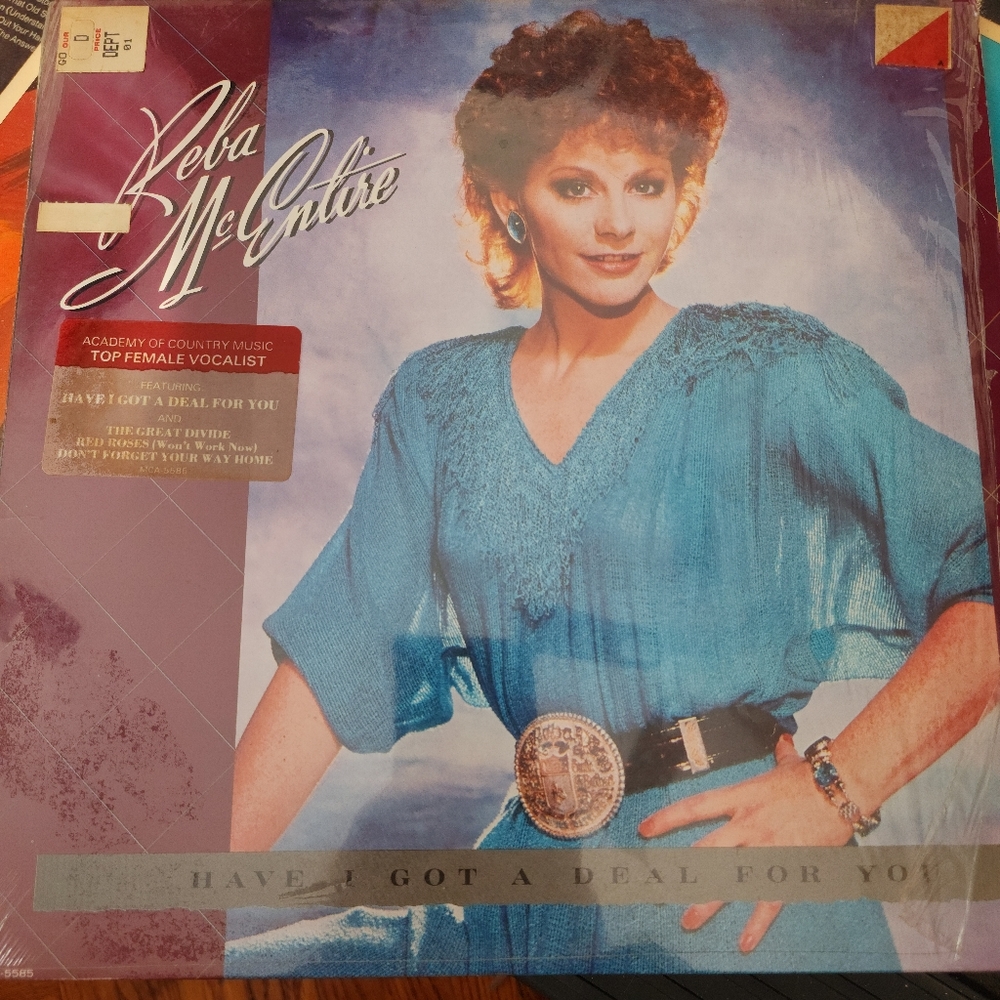 Reba McEntire vintage vinyl albums